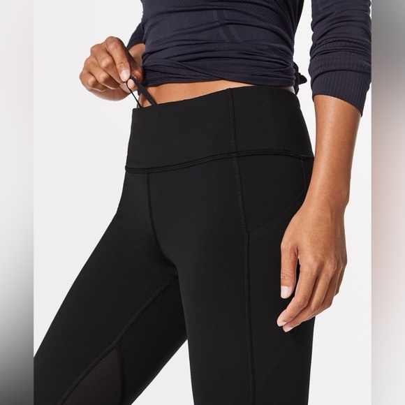 Lululemon Pace Rival Crop 22" size 4 low rise - Picture 4 of 11